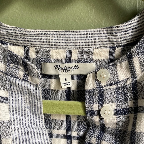 Madewell plaid tunic - Picture 4 of 6